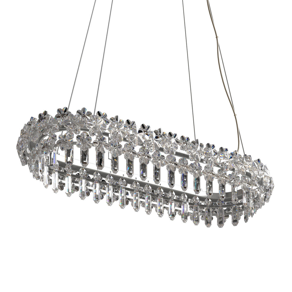 LED-HÄNGELEUCHTE 85/30/150 cm    - Klar, Design, Glas/Metall (85/30/150cm) - Glandor