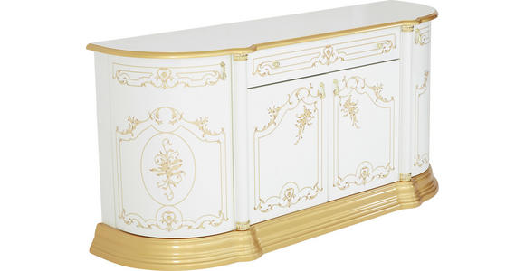ECKVITRINE in Goldfarben, Nussbaumfarben - Goldfarben/Nussbaumfarben, LIFESTYLE, Glas/Holzwerkstoff (56/205/56cm) - Cantus