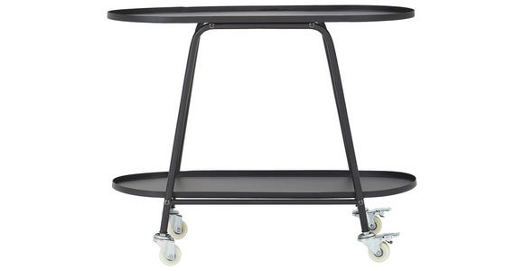 REGAL Schwarz - Schwarz, Trend, Kunststoff/Metall (70/53,5/34cm) - Xora