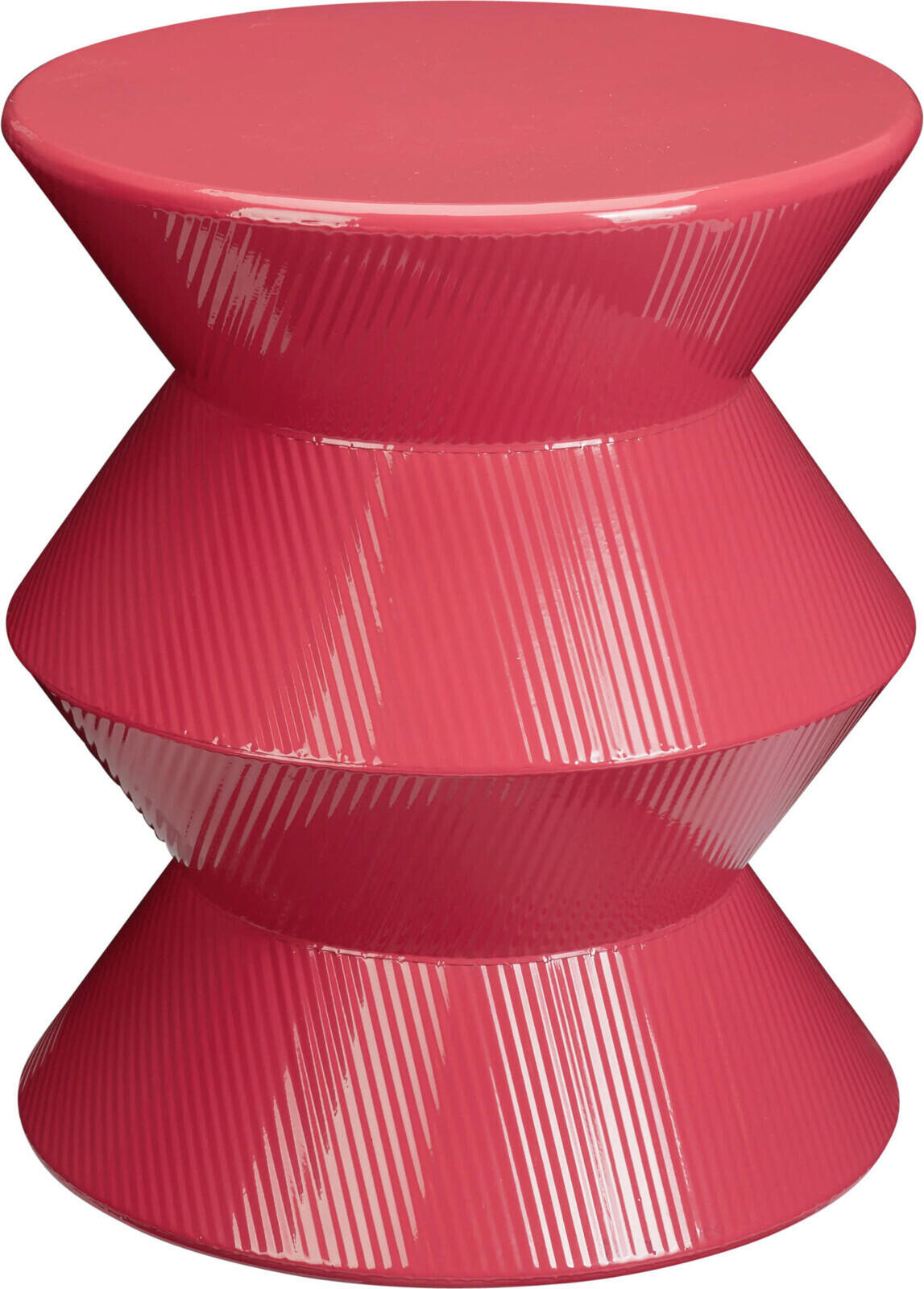 BEISTELLTISCH in Metall  - Pink, Design, Metall (30.5/36/30.5cm)