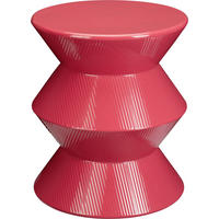 BEISTELLTISCH in Metall  - Pink, Design, Metall (30.5/36/30.5cm)