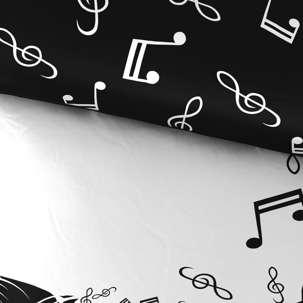 POSTELJINA ZA MLADE 140/200 cm  MUSIC  - Basics, tekstil (140/200cm) - Ben'n'jen