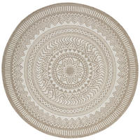 OUTDOORTEPPICH 160 cm Skara Beige  - Beige, Natur, Textil (160cm) - Novel