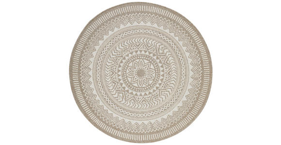 OUTDOORTEPPICH 160 cm Skara Beige  - Beige, Natur, Textil (160cm) - Novel