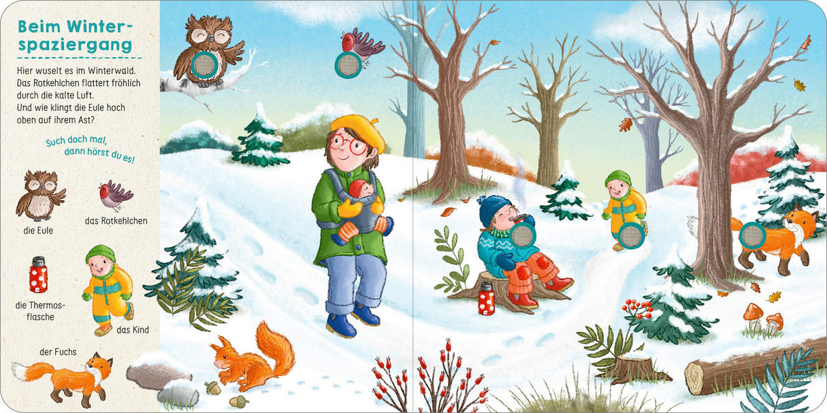 SOUNDBUCH Such mal, hör mal! Winter  - Multicolor, Basics, Papier (16/16/1,5cm)