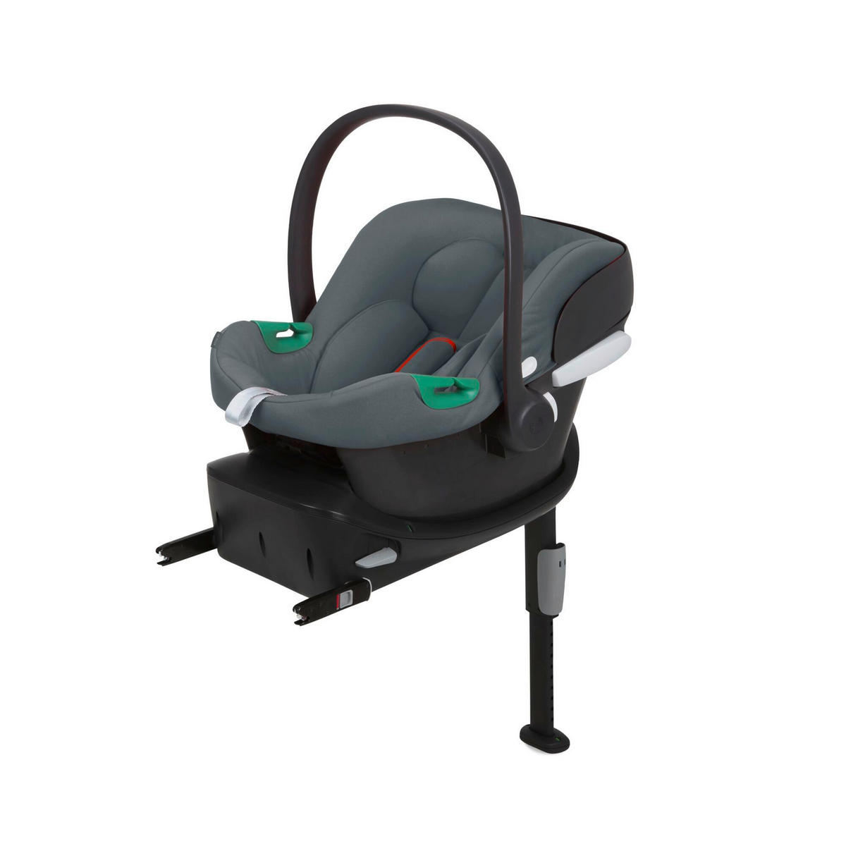 NOSILJKA ZA BEBE  Aton B2 I-Size  - siva, Basics, tekstil/plastika (66,0/44,0/39,0-56,5cm) - Cybex
