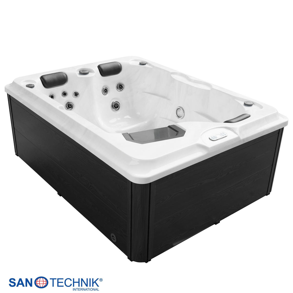 WHIRLPOOL XXL1956 160/210/80 cm  - Weiß, Basics, Kunststoff (160/210/80cm)