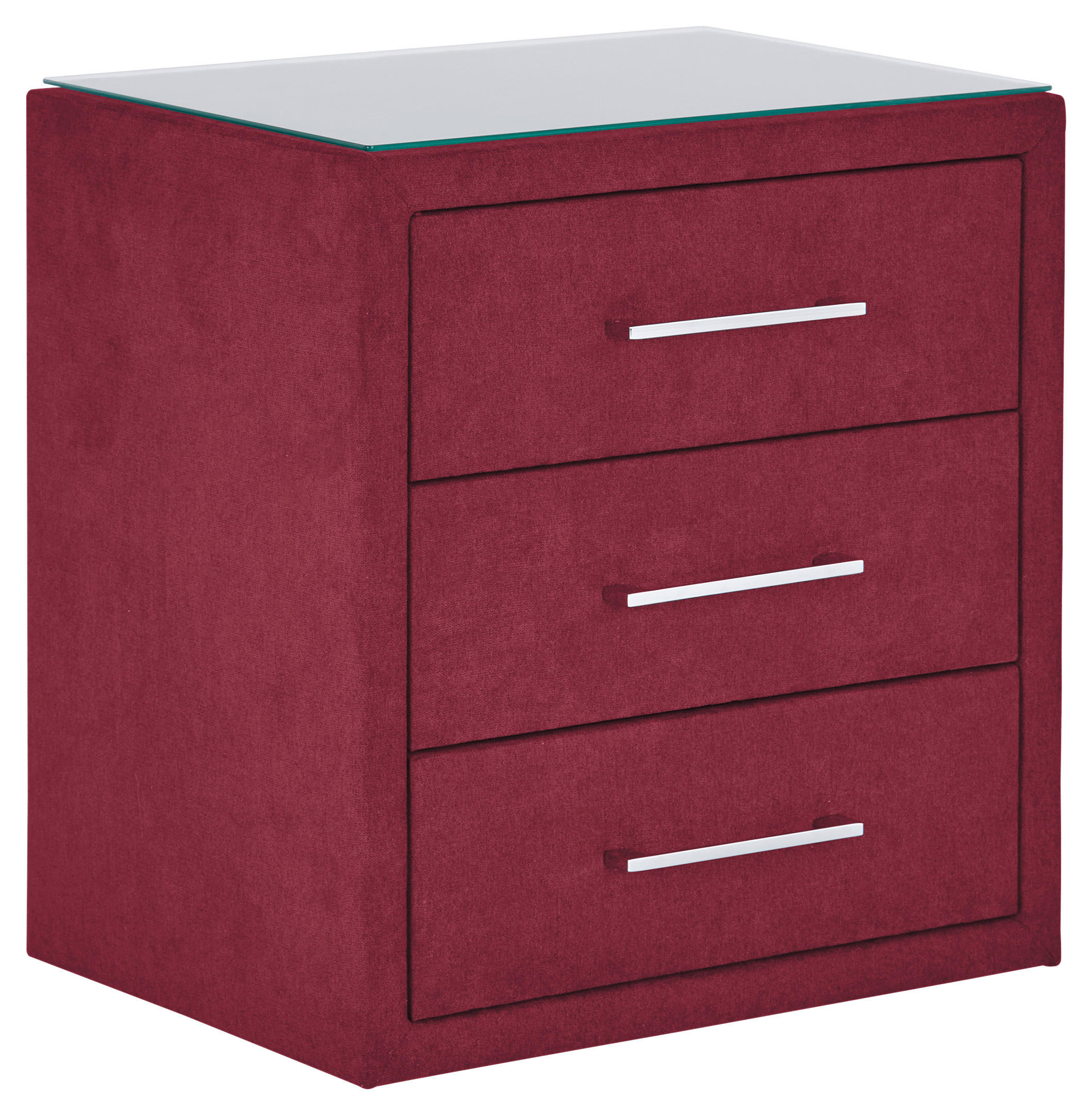 Nachtkästchen Rot H: 60 Cm Kleopatra