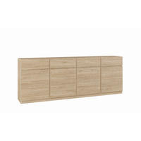 SIDEBOARD Bern  in 224,8/82,5/40 cm  - Eichefarben, Design, Holzwerkstoff (224,8/82,5/40cm) - MID.YOU
