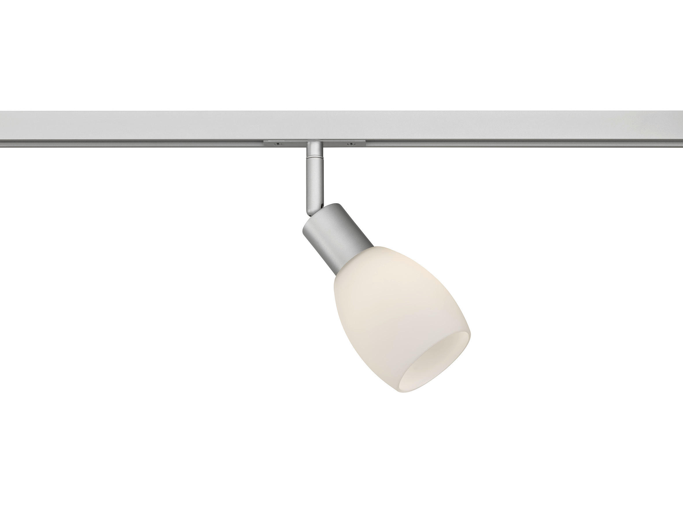 SCHIENENSYSTEM - Silberfarben, Basics, Glas/Metall (8/21cm) - Fischer & Honsel