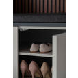 GARDEROBE 6-teilig  in 250/233/59 cm  - Anthrazit/Nussbaumfarben, Design, Holz/Holzwerkstoff (250/233/59cm) - Moderano