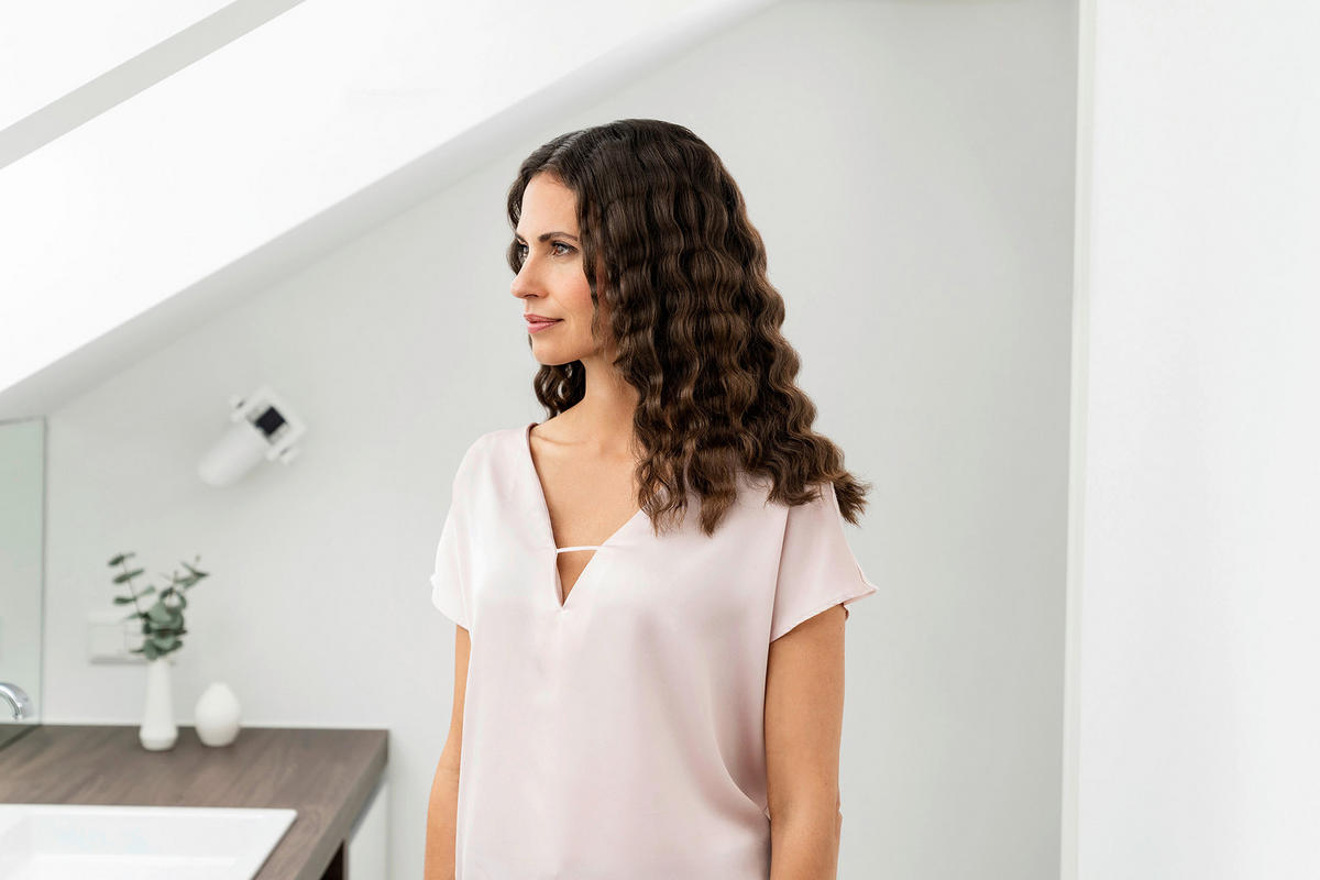 HAARSTYLER  - Violett, Basics, Kunststoff (6.7/9.2/39cm) - Beurer