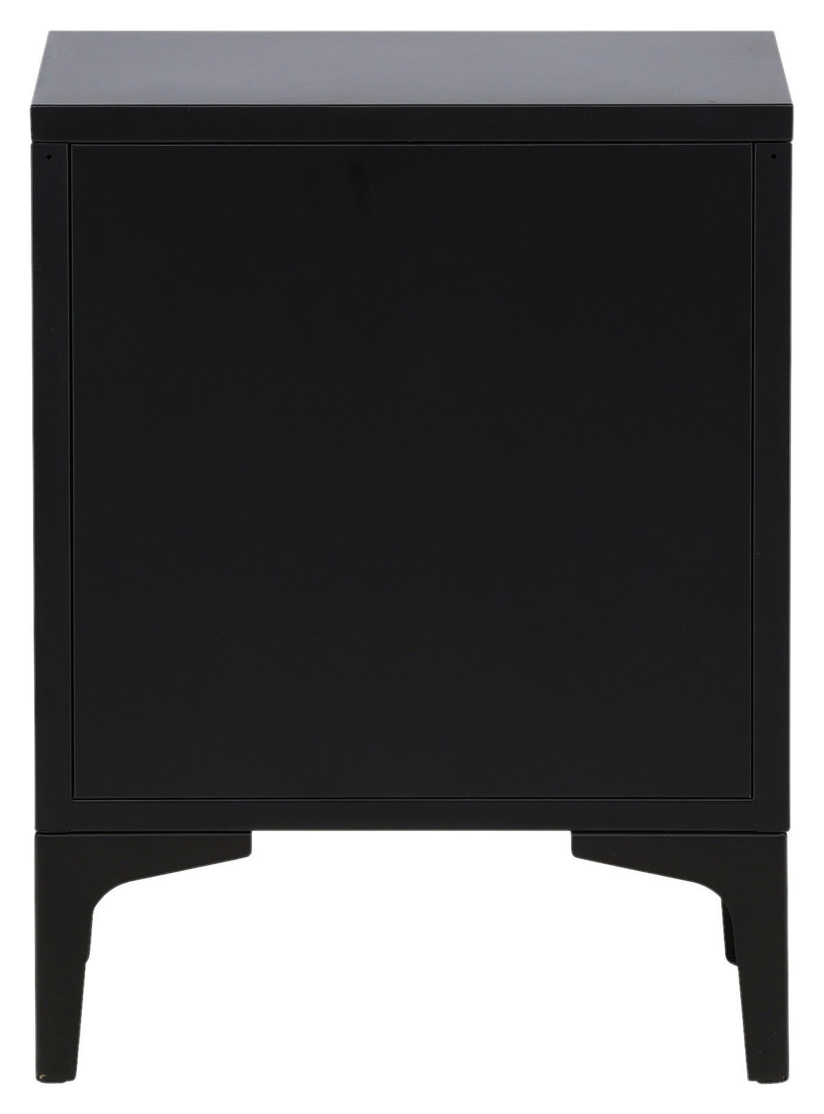 NATTDUKSBORD i svart  - svart, Design, metall (45/59/40cm) - Livetastic