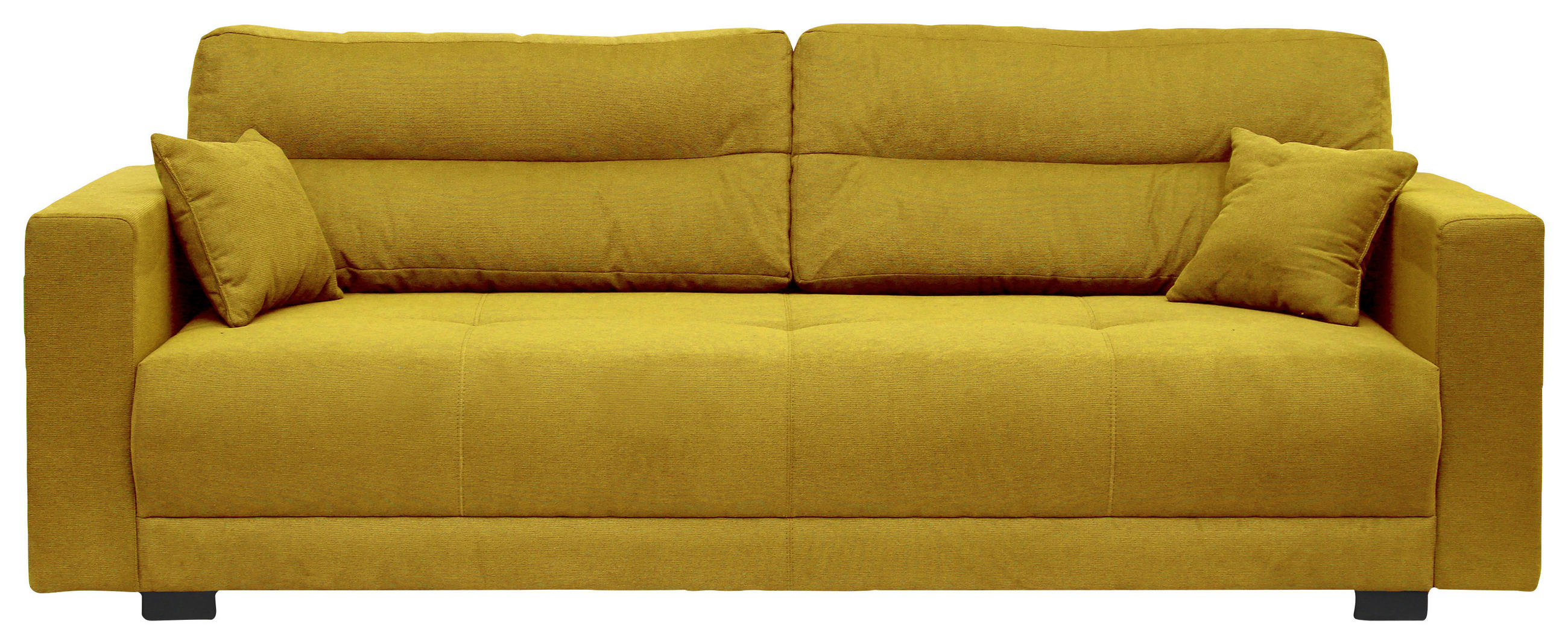 KANAPÉ sötétsárga  - sötétsárga, Basics (240/75/108cm) - Carryhome