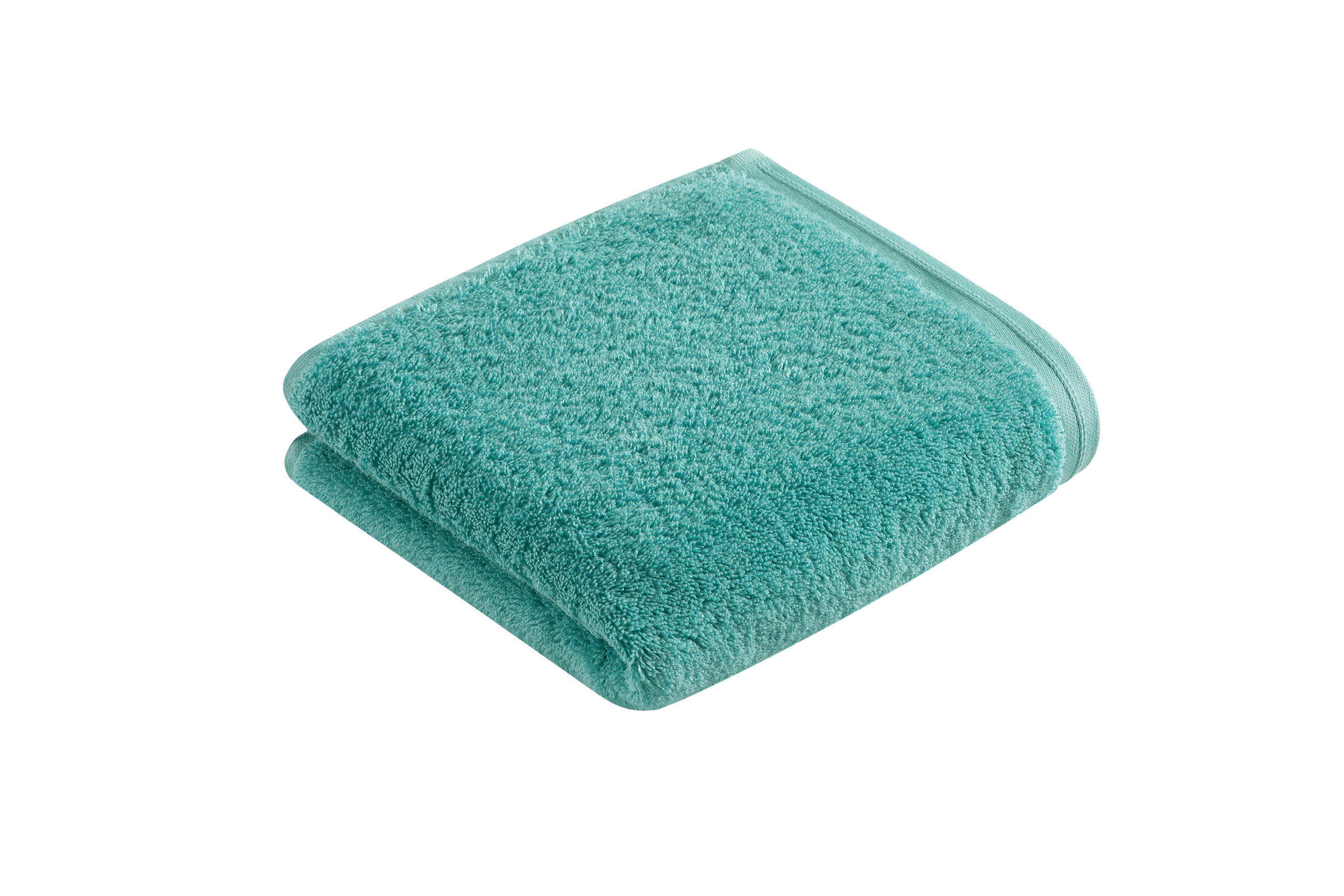 HANDTUCH 50/100 cm Vegan Life Blau  - Blau, Basics, Textil (50/100cm) - Vossen