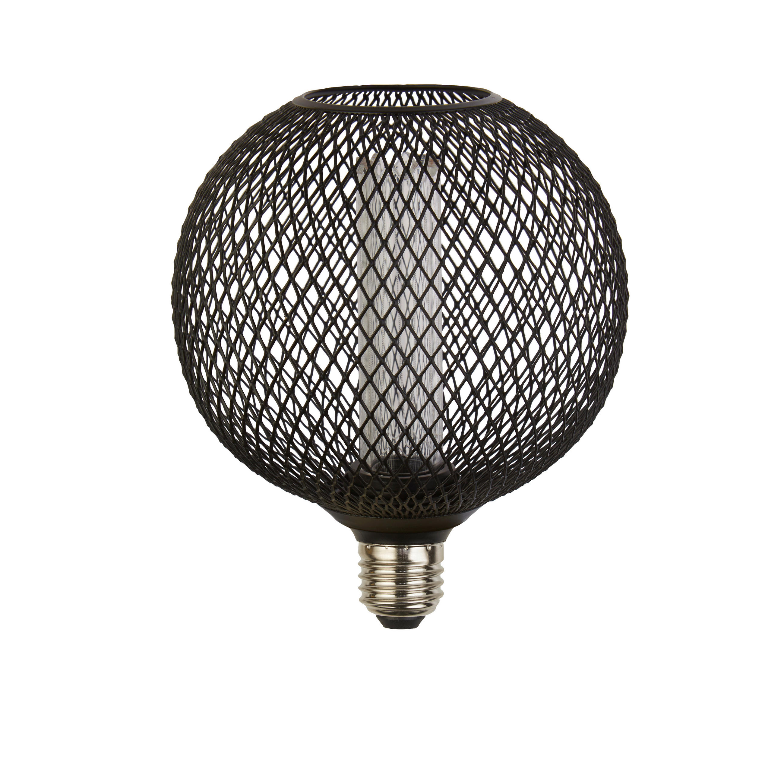 Searchlight Led-Leuchtmittel Wire Mesh Schwarz 15 cm