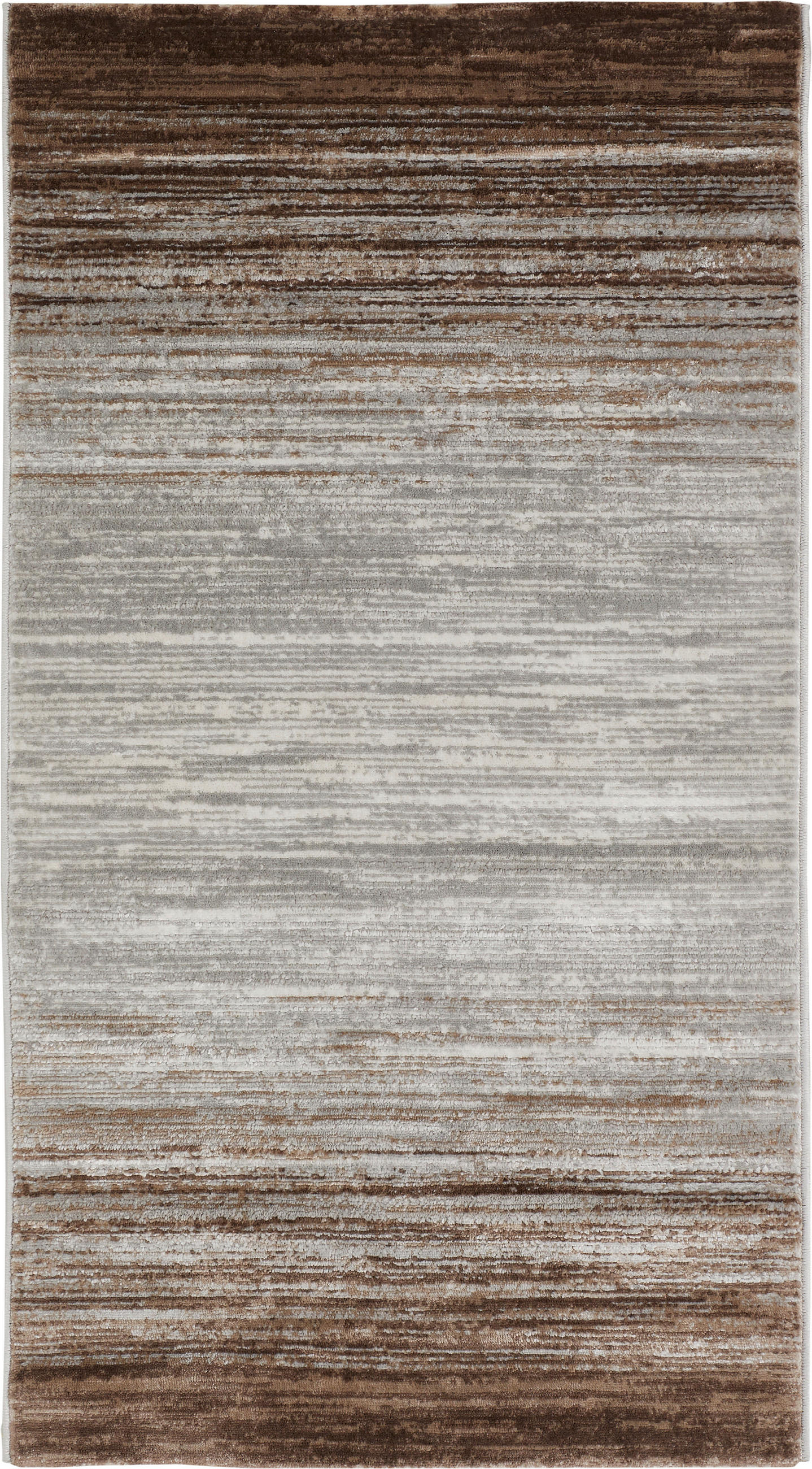 WEBTEPPICH 80/150 cm Mora Streifen Grau  - Grau, KONVENTIONELL, Kunststoff/Textil (80/150cm)