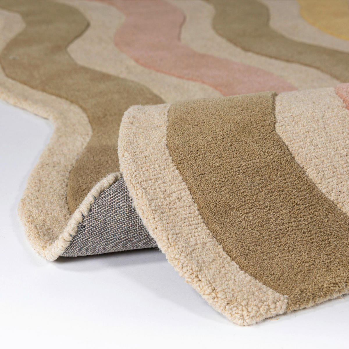 WOLLTEPPICH 200/290 cm Cascade Multicolor organisch  - Multicolor, Basics, Textil (200/290cm) - Flair Rugs