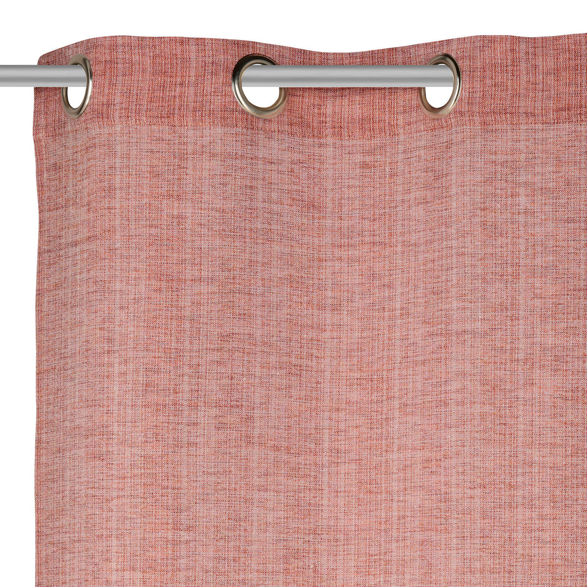 ZÁVES S OČKAMI, polopriehľadné, 140/245 cm - medená, Design, textil (140/245cm) - Esposa