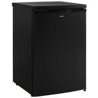 KÜHLSCHRANK 55/85/58 cm  - Schwarz, Basics, Glas/Kunststoff (55/85/58cm) - Mican