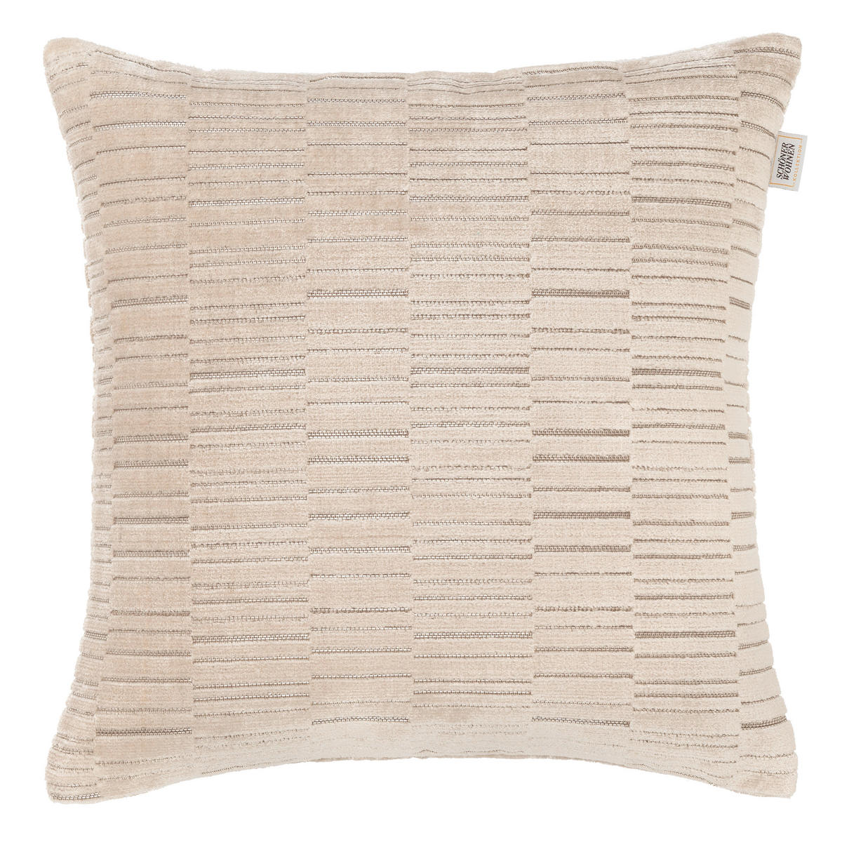 KISSENHÜLLE SW-MUTE 43/43 cm  - Beige/Creme, Basics, Textil (43/43cm) - Schöner Wohnen