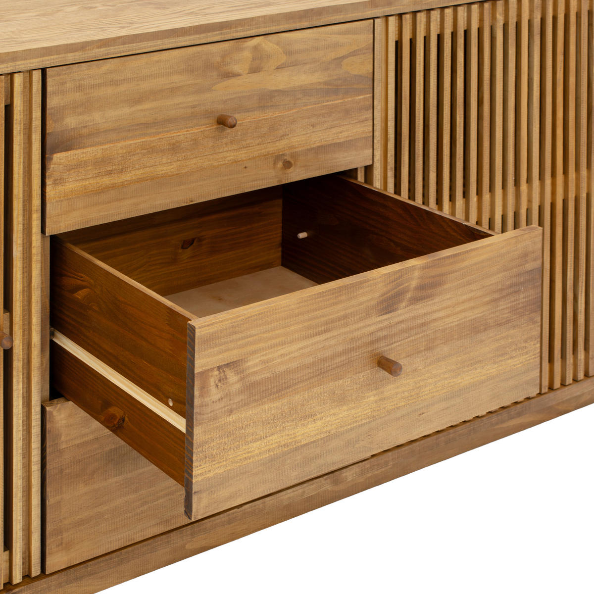 SIDEBOARD  in 182/84/50 cm  - Eichefarben, MODERN, Holz/Holzwerkstoff (182/84/50cm) - MID.YOU