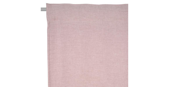 FERTIGVORHANG blickdicht  - Rosa, Basics, Textil (140/245cm) - Esposa