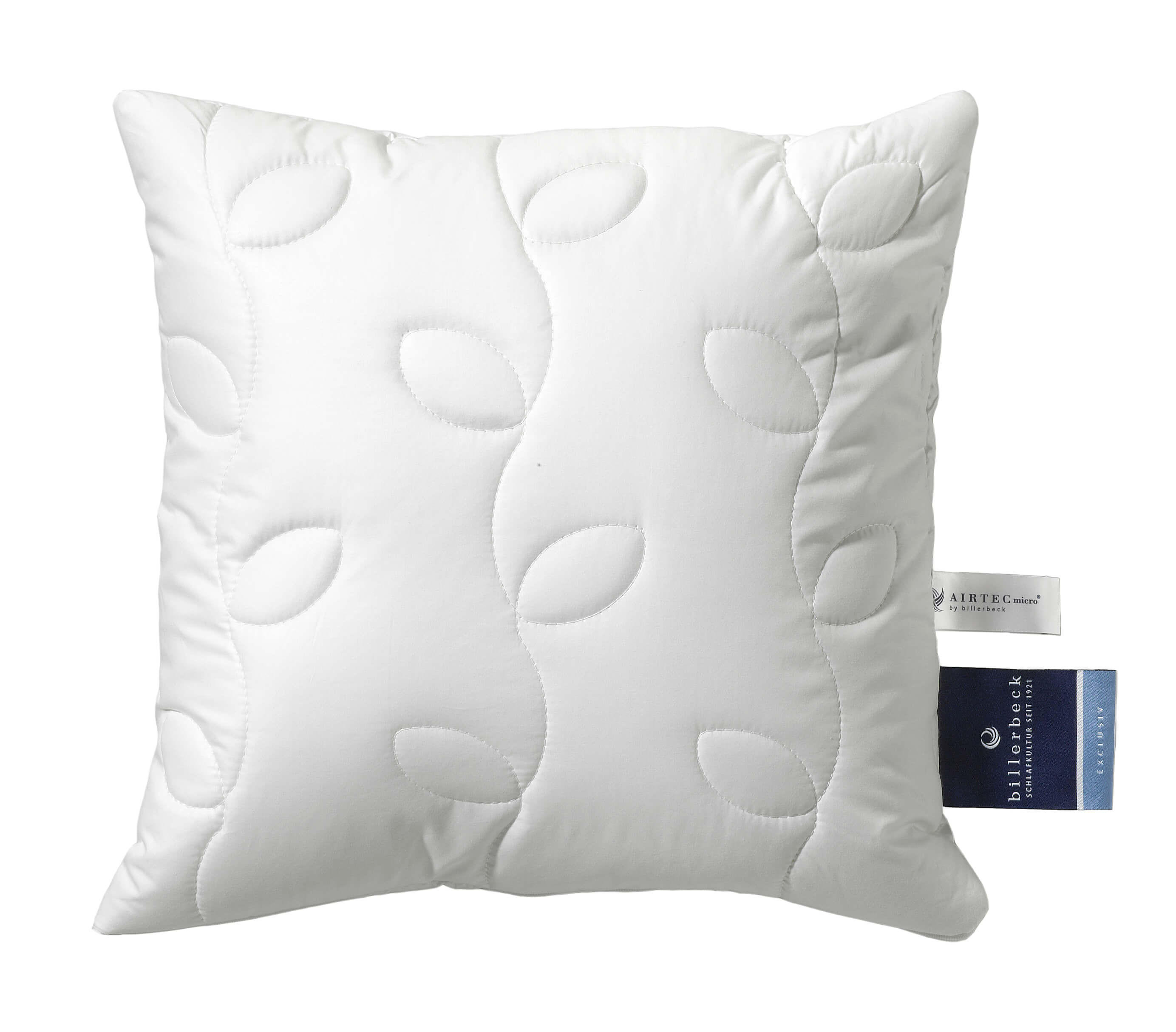 POLŠTÁŘ POD HLAVU, 40/40 cm - bílá, Basics, textil (40/40cm) - Billerbeck