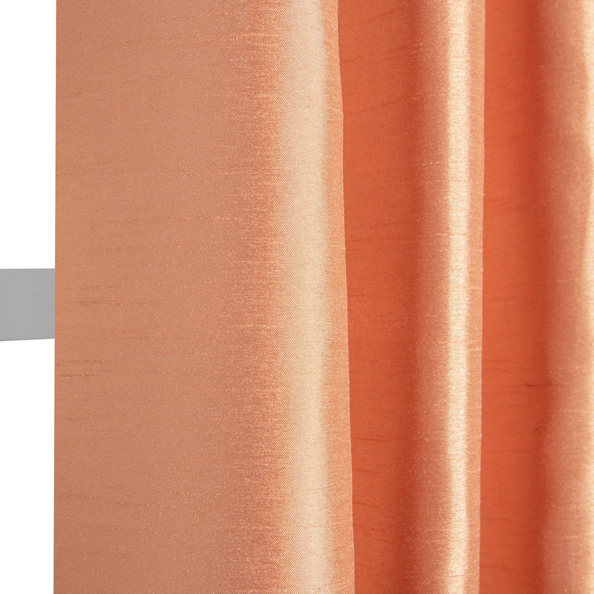 FERTIGVORHANG  blickdicht   140/280 cm  - Koralle, Basics, Textil (140/280cm)