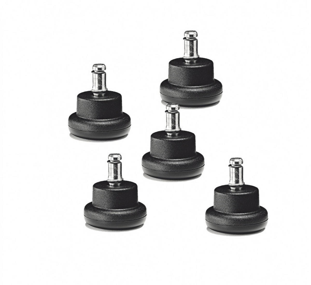 STOPER crna  metal, plastika   - crna, Moderno, metal/plastika (5cm)