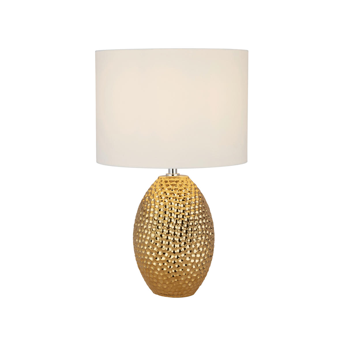 TISCHLEUCHTE 28/31 cm   - Goldfarben, Design, Keramik/Kunststoff (28/31cm)