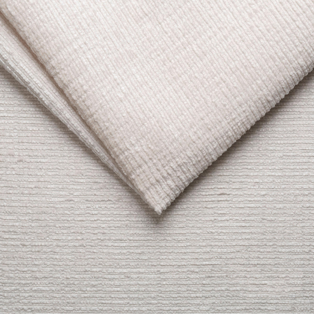 ECKSOFA in Plüsch Beige  - Beige/Blaugrau, Design, Kunststoff/Textil (288/152cm) - Xora