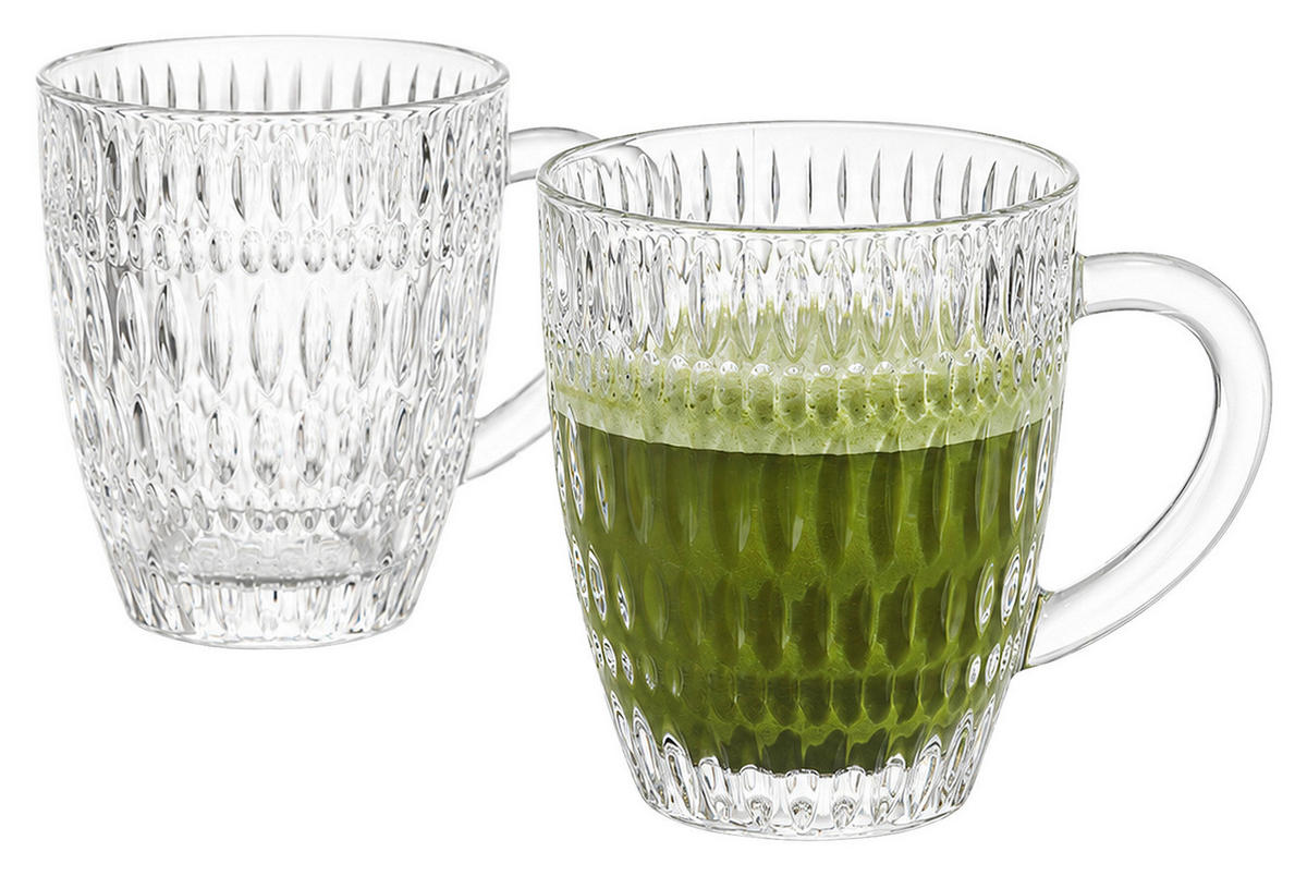 BECHERSET ETHNO MATCHA 4-teilig  - Klar, Basics, Glas (392ml) - Nachtmann
