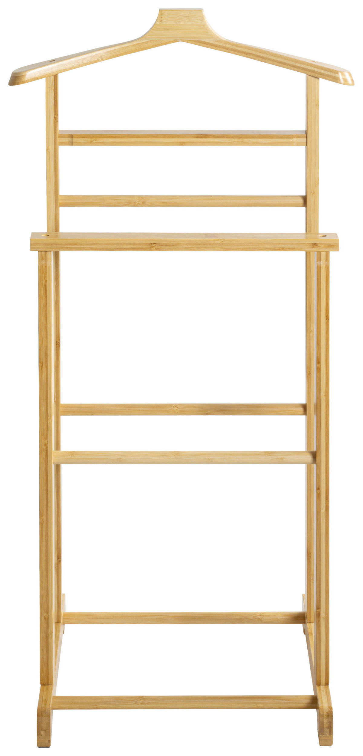 HERRENDIENER in Naturfarben 48/97/36 cm   - Naturfarben, Basics, Holz (48/97/36cm)