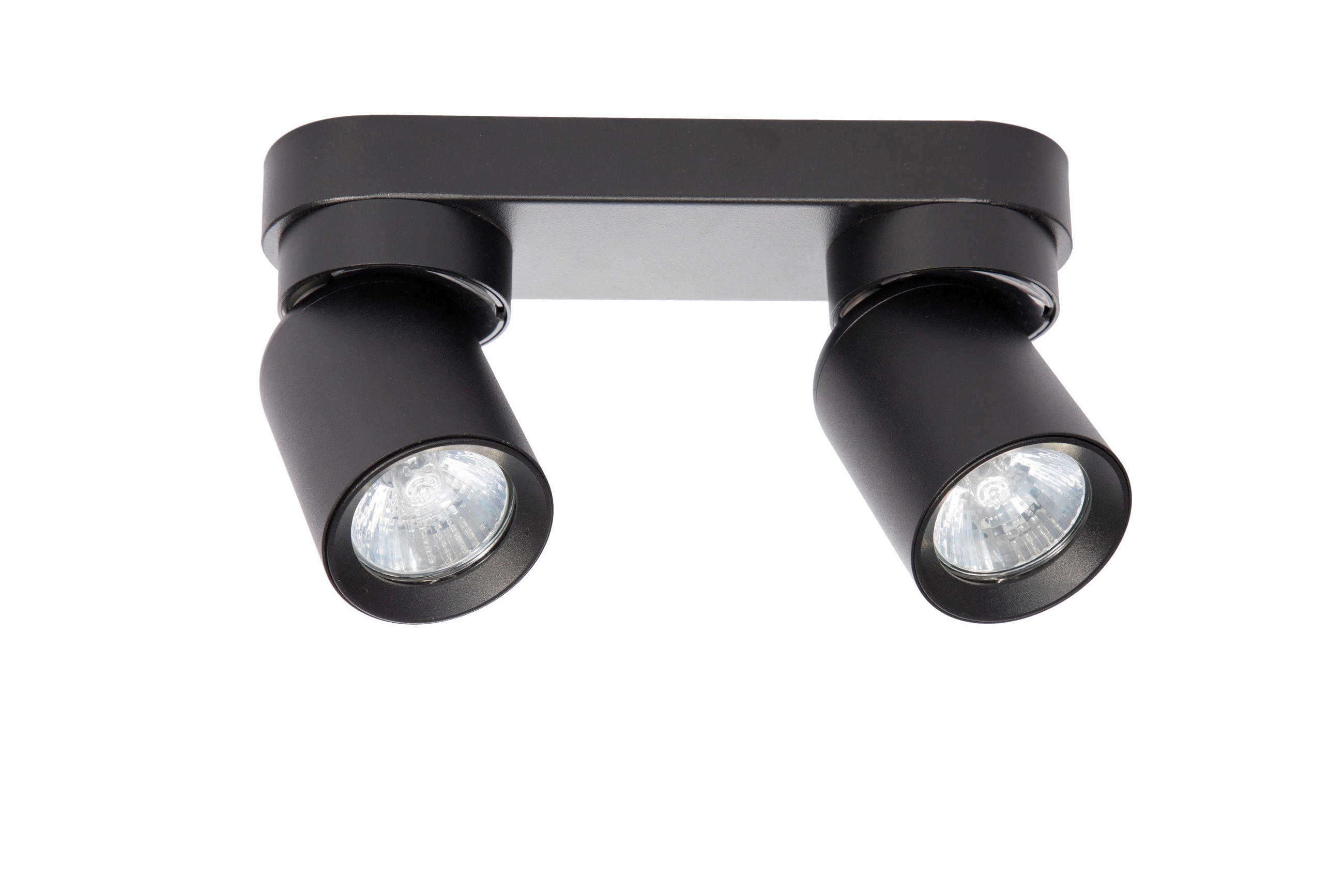 DECKENSTRAHLER Pointa 9.5/22/6 cm  - Schwarz, Design, Metall (9.5/22/6cm)