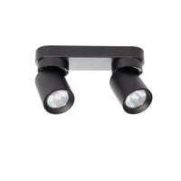 DECKENSTRAHLER Pointa 9.5/22/6 cm  - Schwarz, Design, Metall (9.5/22/6cm)