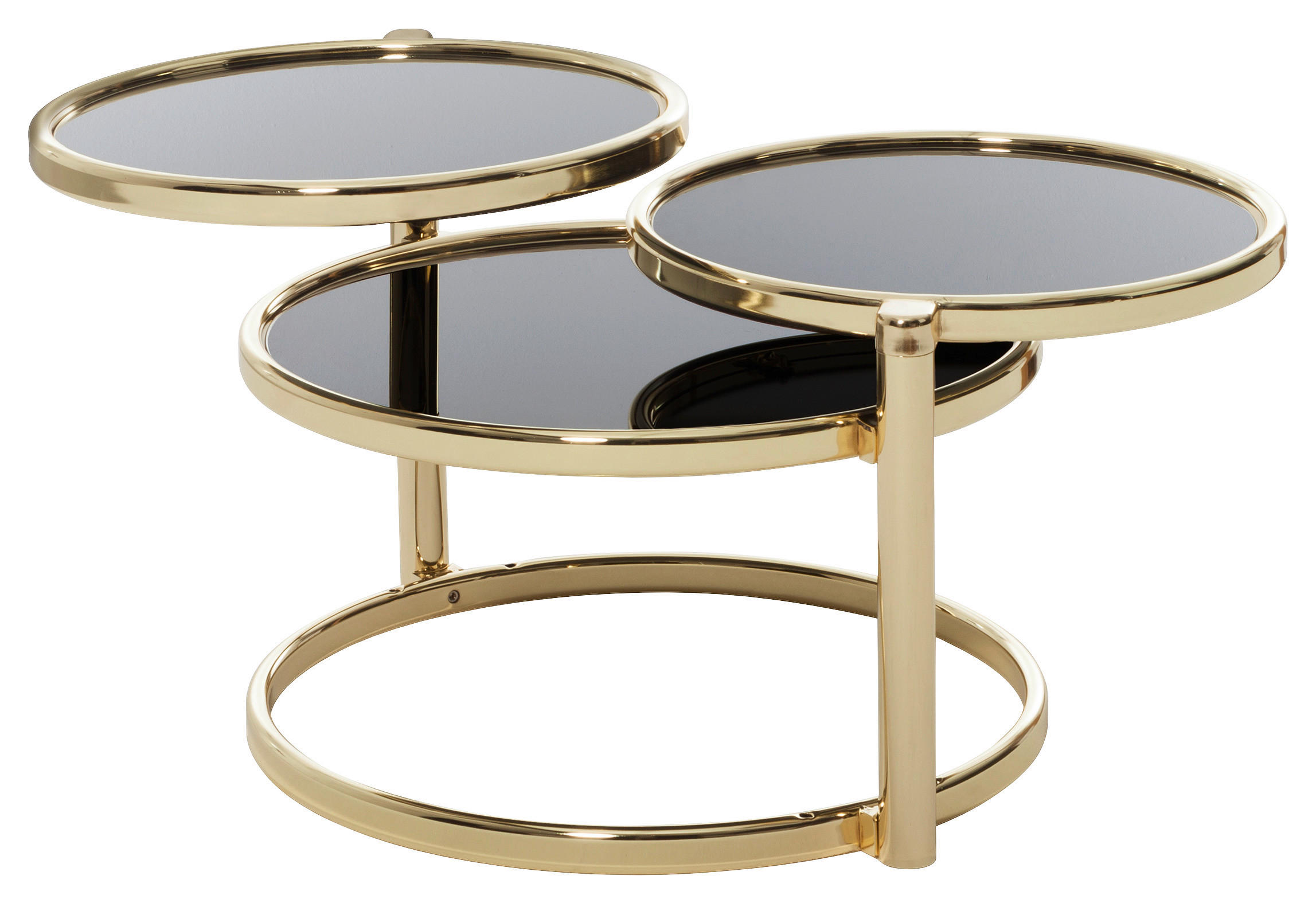 MID.YOU ODKLÁDACÍ STOLEK, barvy zlata