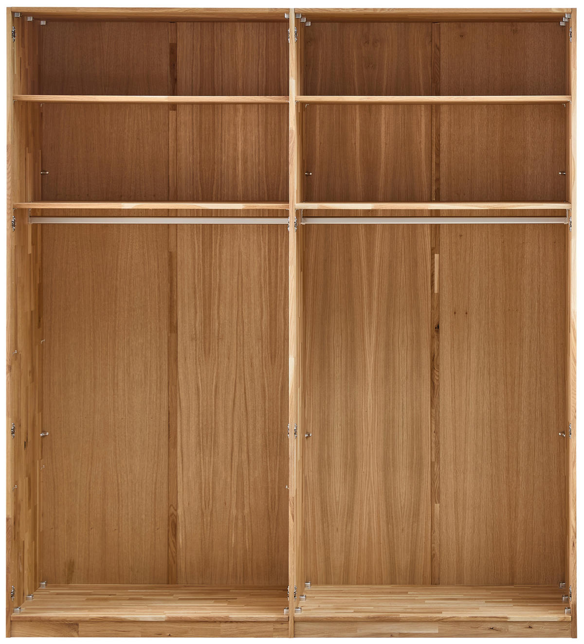 DREHTÜRENSCHRANK 202/223/62 cm,  in Eichefarben, 4 Tür(en)-türig  - Wildeiche/Eichefarben, MODERN, Holz (202/223/62cm) - Livetastic