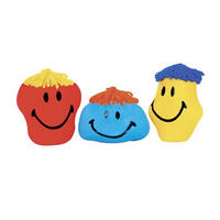 LOPTA ZA IGRU   - žuta/plava, Basics, prirodni materijali (6cm) - Goki