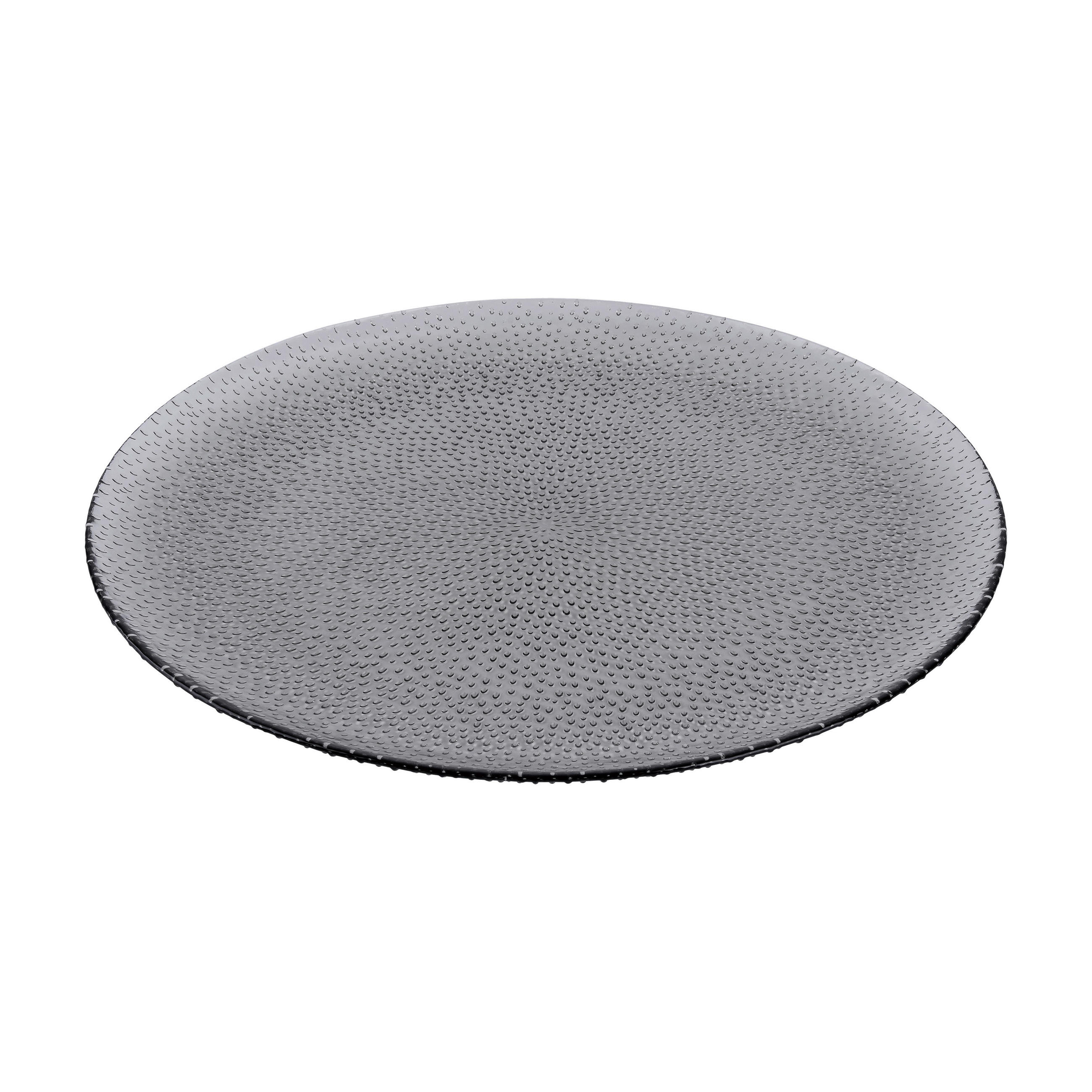 SPEISETELLER RAW 27 cm  - Hellgrau, Basics, Glas (27cm) - Aida