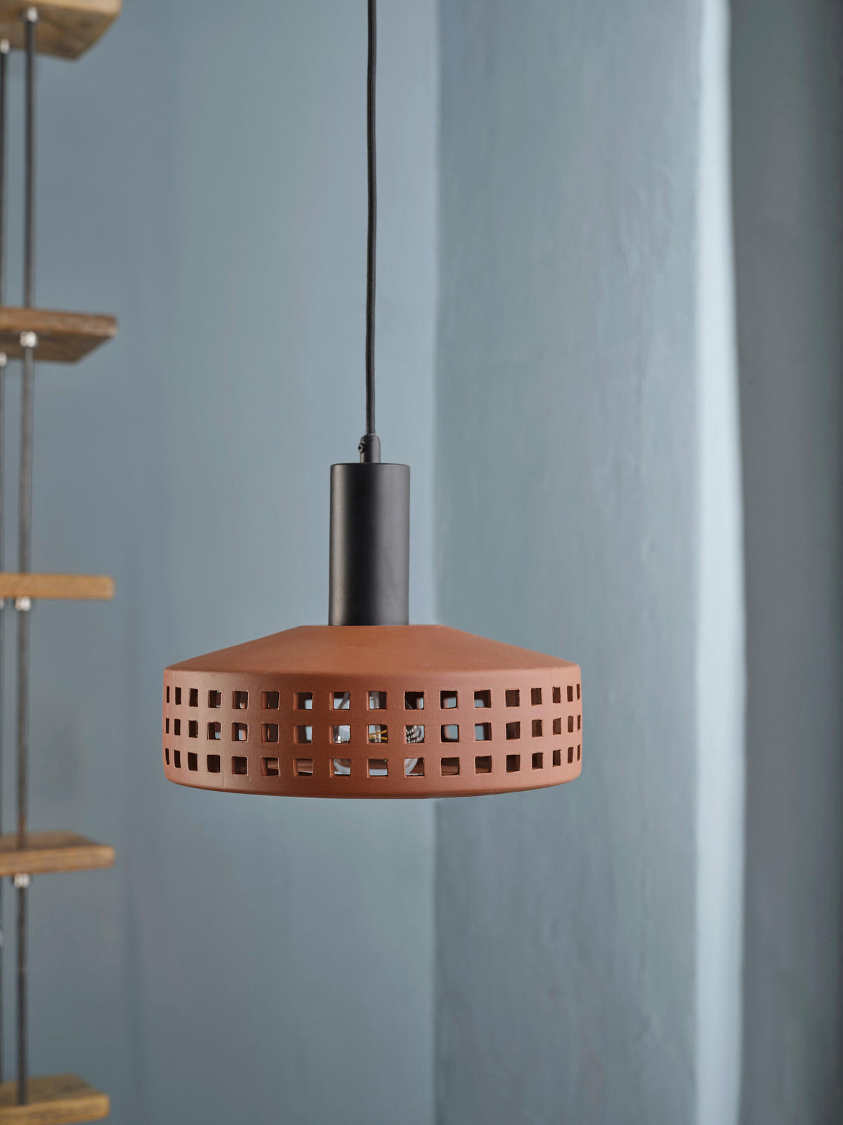 HÄNGELEUCHTE 26/150 cm  - Braun, Basics, Stein/Metall (26/150cm) - Osram