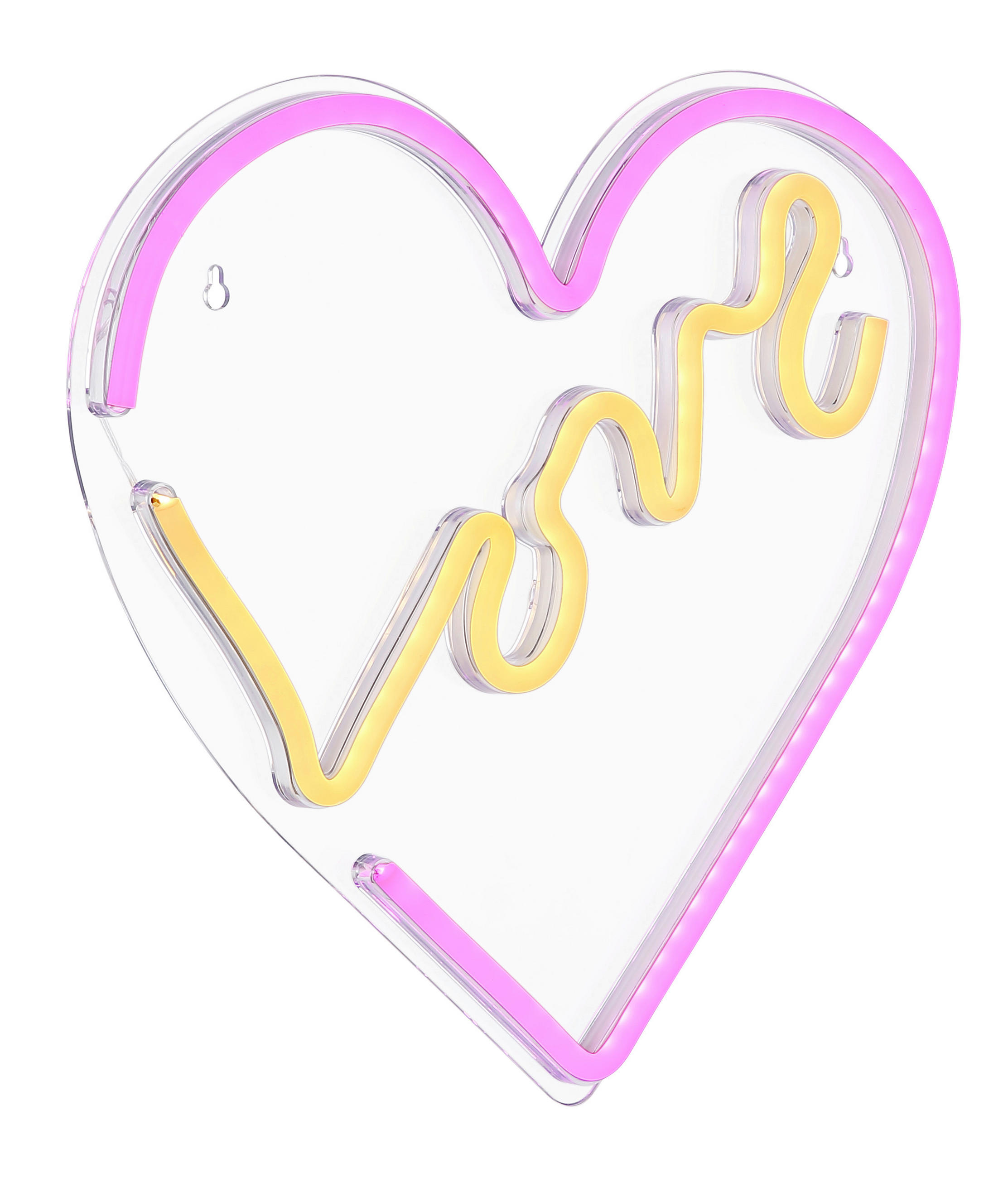 LED-DEKOLEUCHTE - Klar/Opal, Trend, Kunststoff (35/33,5/1,6cm) - Globo