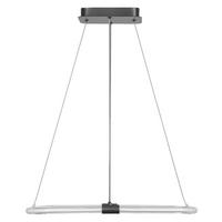 LED-PENDELLEUCHTE 56,7/56,6/70 cm  - Dunkelgrau, Design, Kunststoff (56,7/56,6/70cm) - Ledvance
