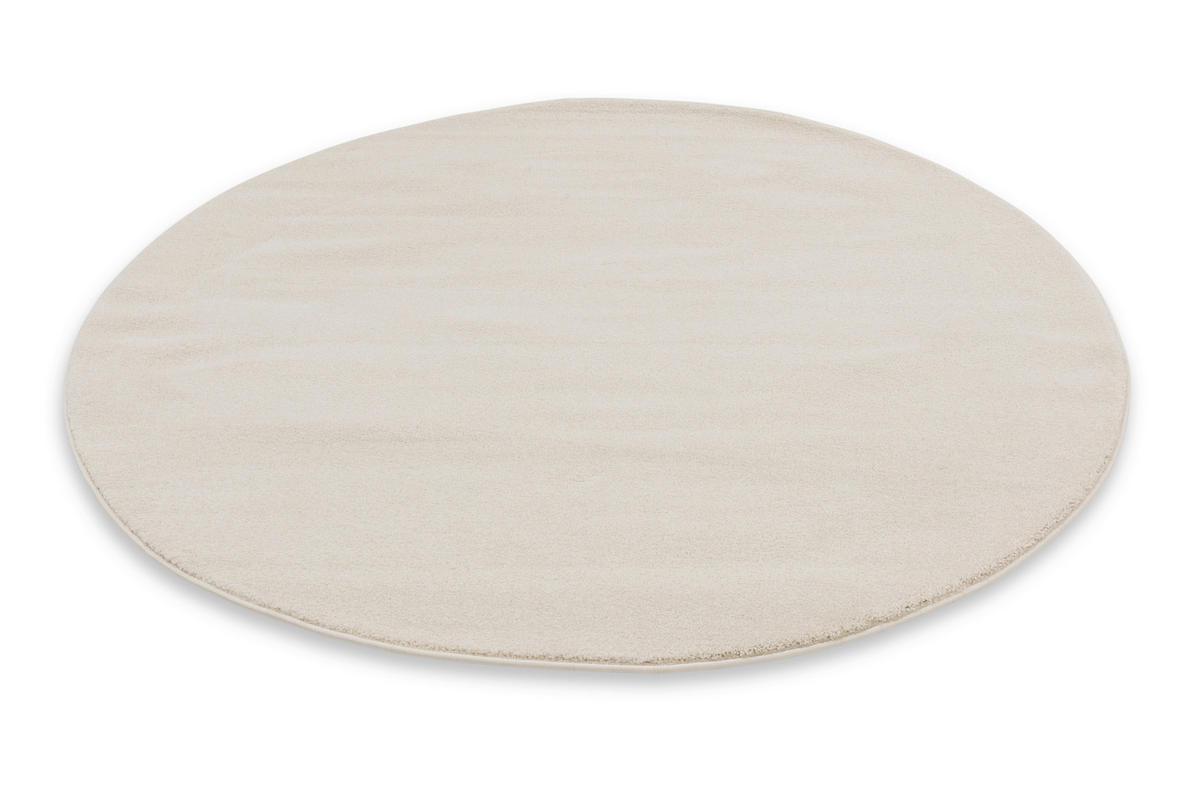 WEBTEPPICH 160/160 cm Pure Creme  - Creme, Basics, Textil (160/160cm) - Schöner Wohnen