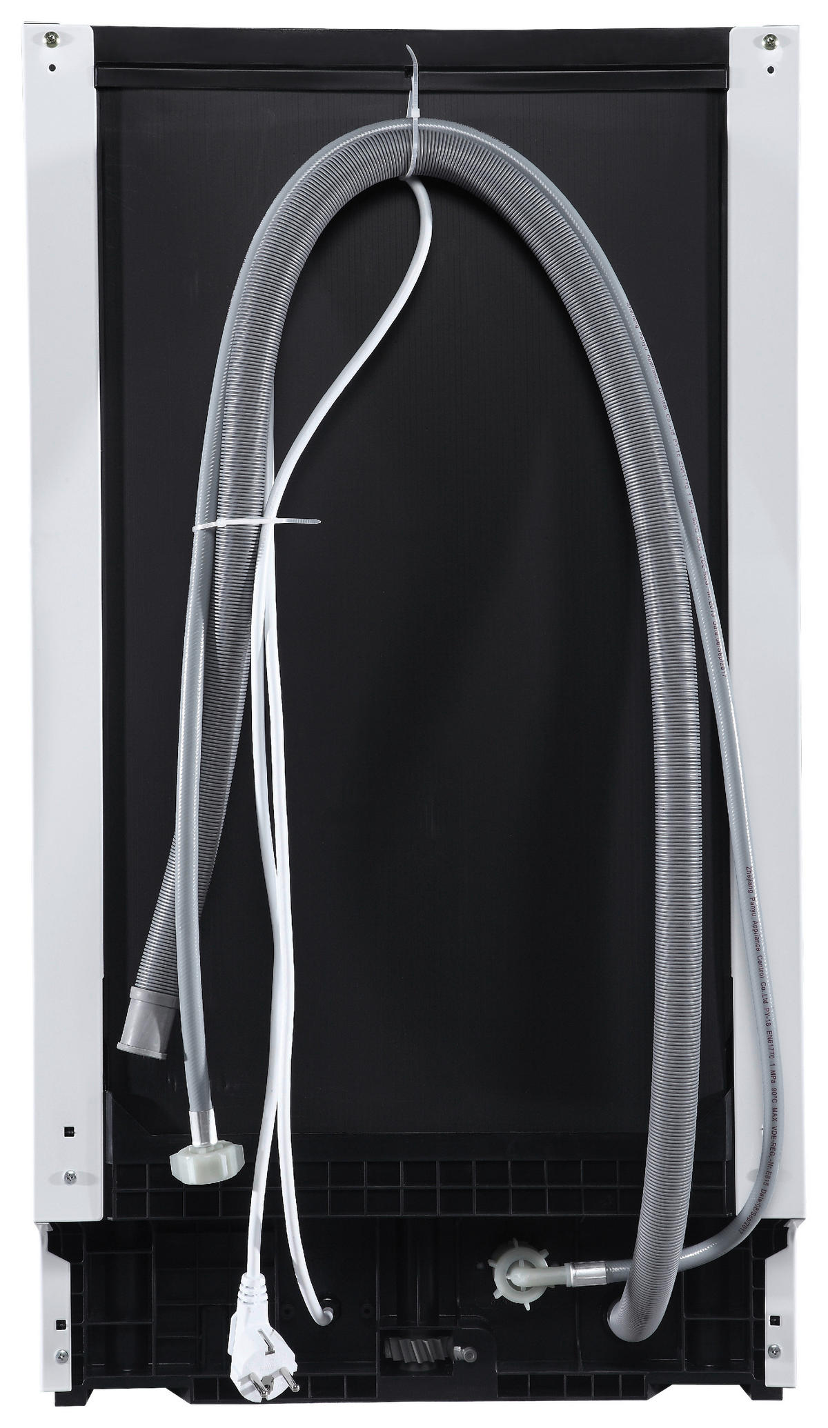 GESCHIRRSPÜLER GSP45TIDM  - Weiß/Grau, Trend, Kunststoff/Metall (44/81,5/57cm) - Respekta