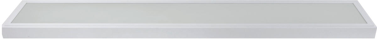 LED-DECKENLEUCHTE Prisma LED 118,5/20/4,5 cm   - Weiß, Basics, Kunststoff/Metall (118,5/20/4,5cm)