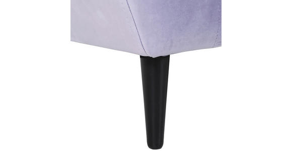 ECKSOFA Lila, Flieder Samt Zierkissen, Rückenkissen, Rücken echt  - Lila/Flieder, KONVENTIONELL, Holz/Textil (210/156cm) - Carryhome