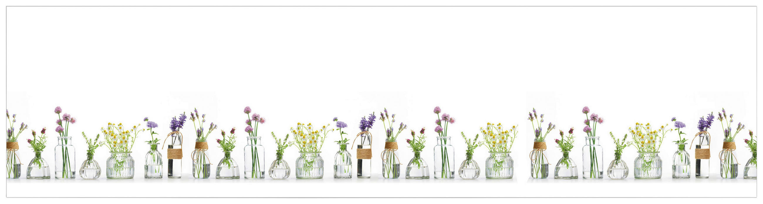 Fani Küchenrückwand Smart - Glas Grün, 210x53.7x0.6 cm