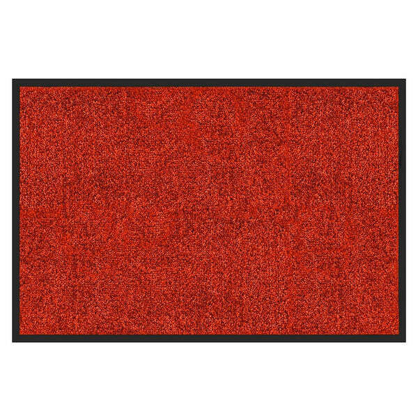 SCHMUTZFANGMATTE 135/200 cm Rhine Rot  - Rot, KONVENTIONELL, Kunststoff/Textil (135/200cm)