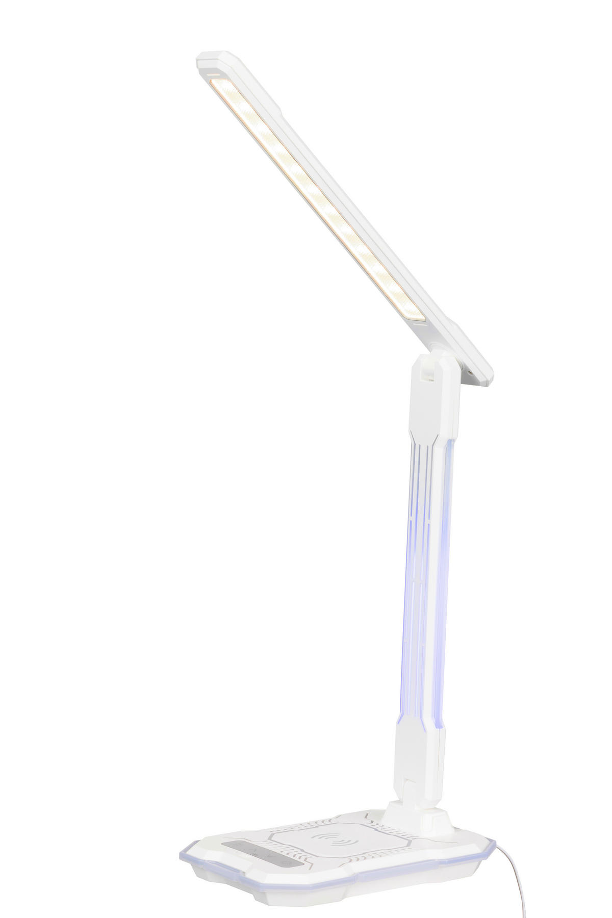 LED-SCHREIBTISCHLEUCHTE 31,6/18,1/12,1 cm   - Weiß, LIFESTYLE, Kunststoff (31,6/18,1/12,1cm) - Novel